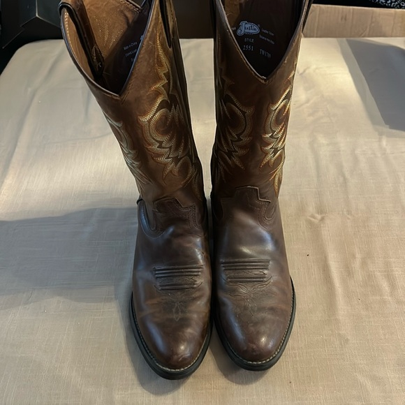 Justin western boots